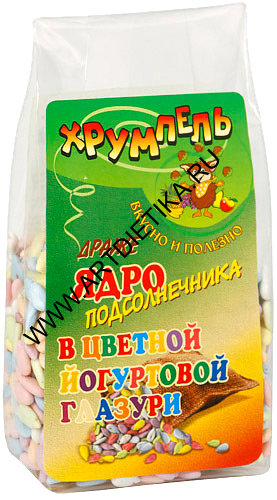 Хрумпель Семя подсолнечника в цветной йогуртовой глазури  150г