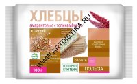 Хлебцы Амарантовые 100г с топинамбуром и Гречей без глютена