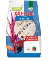 Хлебцы безглютеновые Di&Di воздушные по-русски с гречей и амарантом 80 г