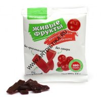 СНЭКИ Живые Фрукты  Клюквенные без сахара 35г