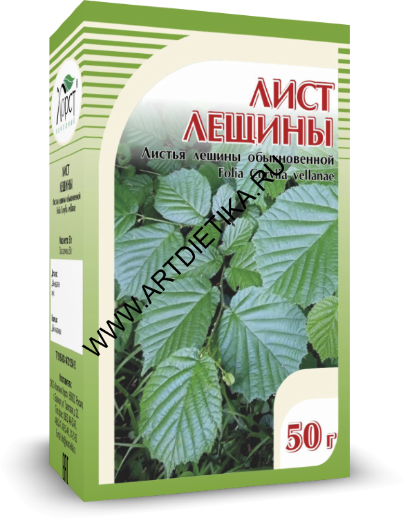 Лещины лист 50 г Хорст БАД