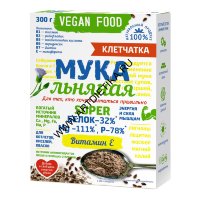 Мука льняная Питайся правильно 300 г Компас здоровья