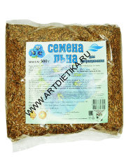 Льна семя 500г для проращивания Злаки Сибири