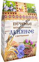 Печенье Дивинка льняное с расторопшей на фруктозе 300г