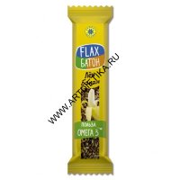 Батончик льняной FLAX Банан 30г