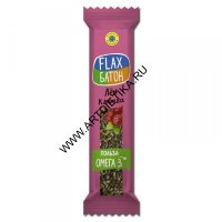 Батончик льняной FLAX Клюква 30г