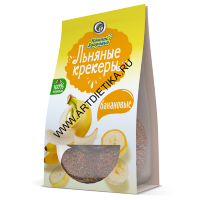 Льняные крекеры с бананом 50 г