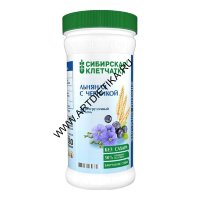 Клетчатка Сибирская Льняная с черникой 280г