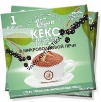 Кекс VEGAN"за 2 минуты" черемуховый 50г