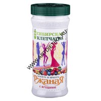 Клетчатка Сибирская Ржаная с ягодами 350г