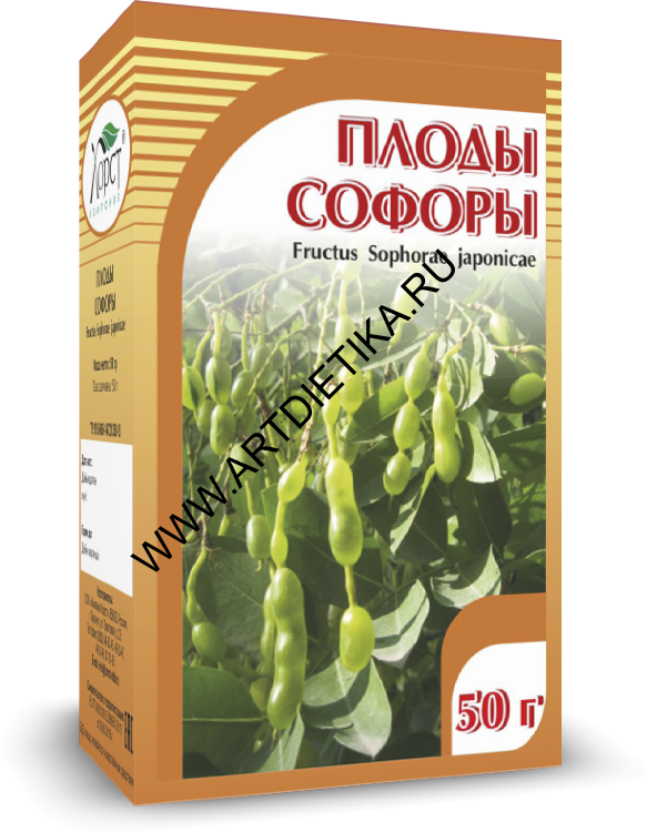 Софоры плоды 50 г Хорст растит сырье