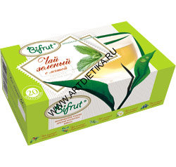 Чай Bifrut Зеленый с Мятой 1,5г*20