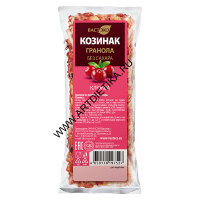 Козинаки из полбы без сахара (Гранола) Клюква 25 г