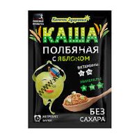 Каша Полбяная с яблоком б/сахара 30г/10/ кратно Компас здоровья