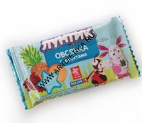 Батончик мюсли Лунтик овсянка с фруктами мол/г 40гр/18