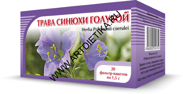 Синюха голубая трава 1,5 г №20 Хорст БАД